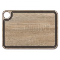 Tabla de corte ranurada imitación madera de 330x230 mm de Arcos fabricada en fibra de celulosa y resina