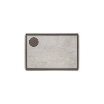 Tabla de corte ranurada imitación piedra de 330×230 mm de Arcos fabricada en fibra de celulosa y resina
