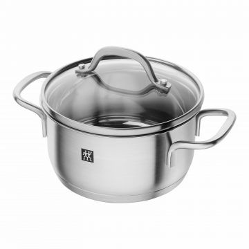 Cacerola de acero inoxidable de 14 cm con tapa Zwilling PICO – Cuchillalia.com