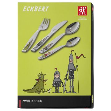 Caja del set de 4 cubiertos para niño Zwilling Kids Ritter Eckbert – Cuchillalia.com