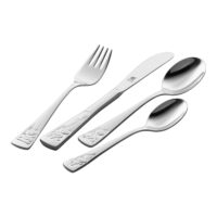 Set de 4 cubiertos para niño Zwilling Kids Teddy - Cuchillalia.com