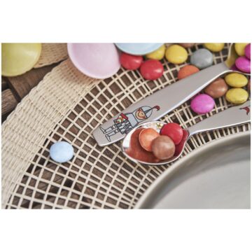 Set de 4 cubiertos para niño Zwilling Kids Ritter Eckbert con bombones – Cuchillalia.com