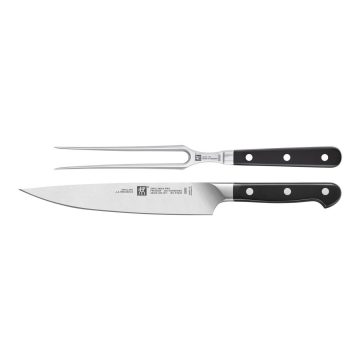 Set de cuchillo trinchador y tenedor de trinchar – Zwilling PRO – Cuchillalia.com