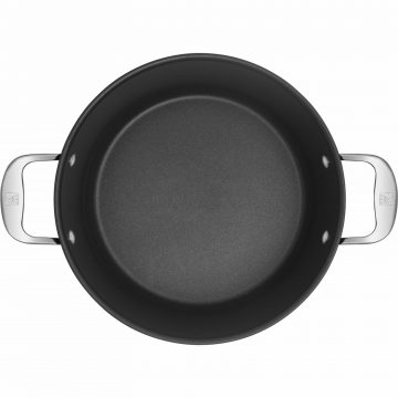 Vista superior de la olla con tapa Zwilling Forte – Cuchillalia.com
