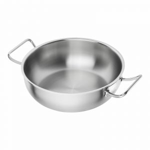 Wok de acero inoxidable de 30 cm Zwilling PRO - Cuchillalia.com