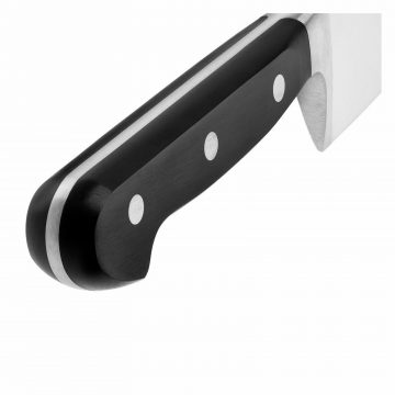 Detalle del mando de un cuchillo Zwilling Professional S – Cuchillalia.com