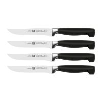 Juego de 4 cuchillos chuleteros Zwilling Four Star - Cuchillalia.com