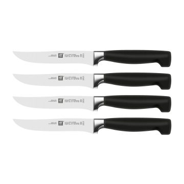 Juego de 4 cuchillos chuleteros Zwilling Four Star – Cuchillalia.com