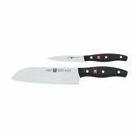 Juego de cuchillo santoku y mondador Zwilling TWIN Pollux - Cuchillalia.com