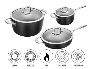 Sartenes y ollas de titanio de Zwilling serie Forte - Cuchillalia.com