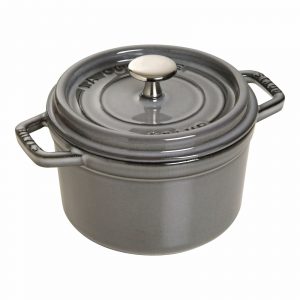 Cocotte gris grafito de 16 cm de Staub 40509-479 - Cuchillalia.com