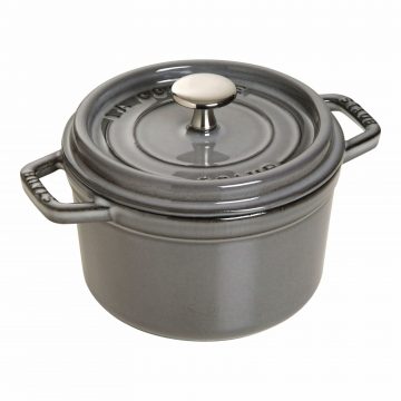 Cocotte gris grafito de 16 cm de Staub 40509-479 – Cuchillalia.com