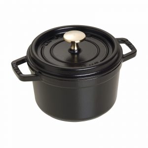 Cocotte negra de 16 cm de Staub 40509-480 - Cuchillalia.com