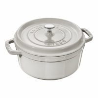 Cocotte blanco trufa de 22 cm de Staub 40501-411 - Cuchillalia.com