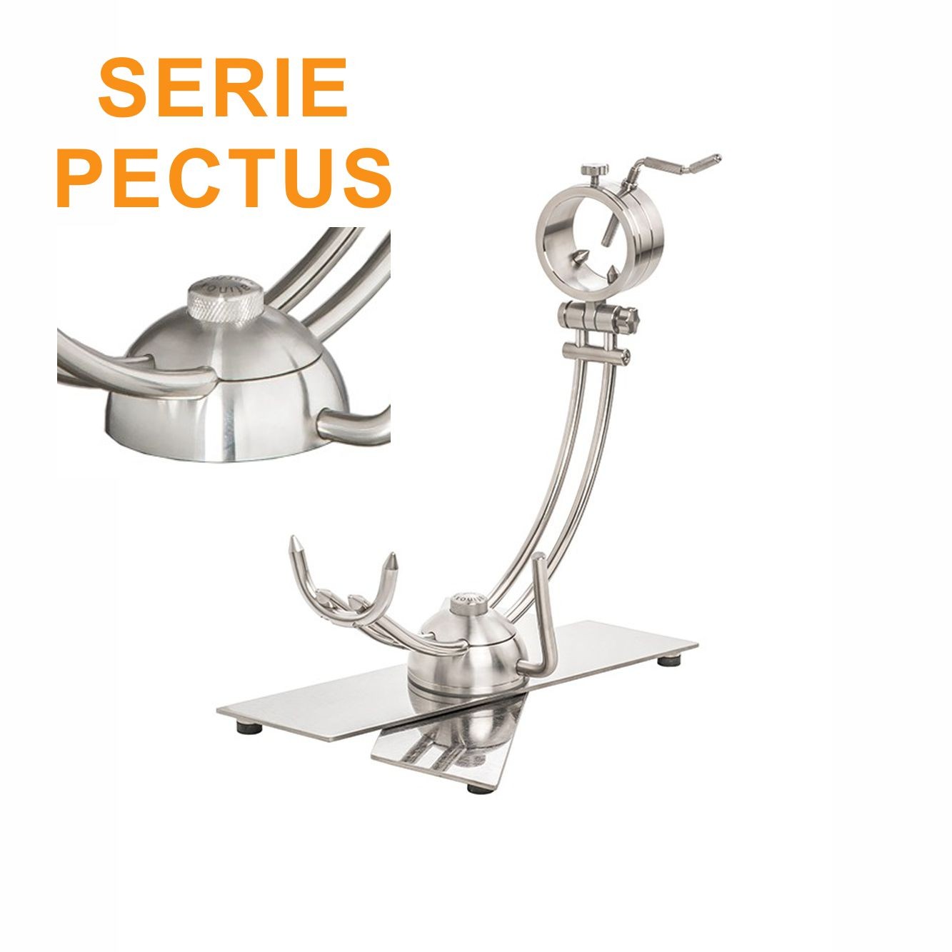 Afinox Pectus X  Soporte jamonero plegable acero inoxidable