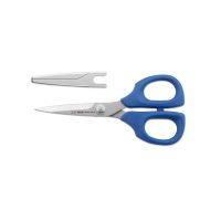 Tijera para costura con mangos azules y ergonómicos de 135 mm KAI V5135B - Cuchillalia