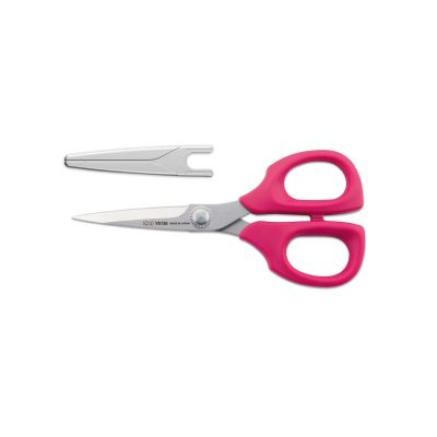 Tijera para costura con mangos rosa y ergonómicos de 135 mm KAI V5135P - Cuchillalia