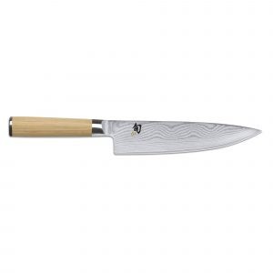 Cuchillo de chef de 20 cm KAI Shun Classic White DM-0706W - Cuchillalia.com
