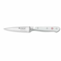 Cuchillo mondador de mango blanco - Wüsthof Classic White - Cuchillalia.com