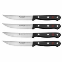 Estuche con 4 cuchillos chuleteros / steack de 12 cm Wüsthof Gourmet - Cuchillalia.com