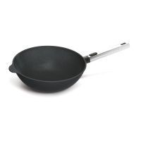 Wok de 28 cm Woll Diamond XR Logic 11028PLCIB - Cuchillalia.com