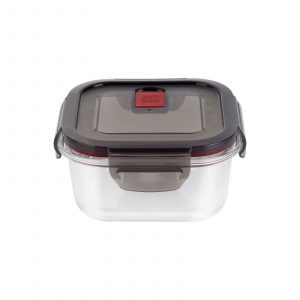 Tupper de vidrio de forma cuadrada con 500 ml de capacidad - Zwilling Gusto - Cuchillalia.com