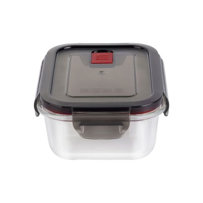 Tupper de vidrio de forma rectangular con 600 ml de capacidad - Zwilling Gusto - Cuchillalia.com