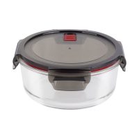 Tupper de vidrio de forma circular con 1300 ml de capacidad - Zwilling Gusto - Cuchillalia.com