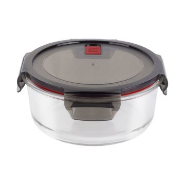 Tupper de vidrio de forma circular con 1300 ml de capacidad – Zwilling Gusto – Cuchillalia.com