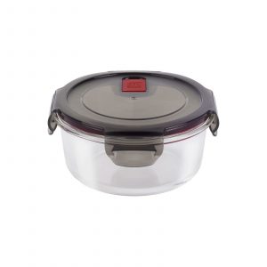 Tupper de vidrio de forma circular con 600 ml de capacidad - Zwilling Gusto - Cuchillalia.com