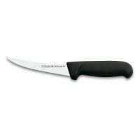 Cuchillo deshuesador curvo semi-flexible 3 Claveles Proflex de 15 cm - Mango negro