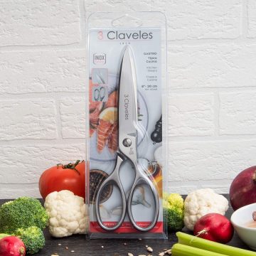 Envase de las tijeras de cocina de 20 cm 3 Claveles Gastro 449 – Cuchillalia.com