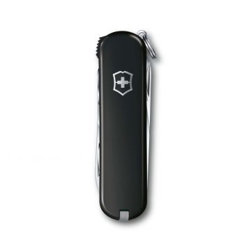 Cortauñas multiusos Victorinox Nail Clip 580, negra, cerrada – Cuchillalia.com