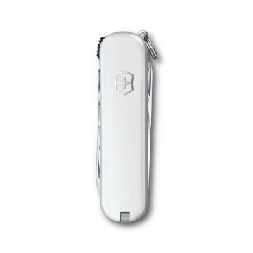 Cortauñas multiusos Victorinox Nail Clip 580, blanca, cerrada – Cuchillalia.com