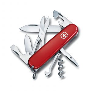 Navaja multiusos Victorinox Climber roja de 14 funciones - Cuchillalia.com