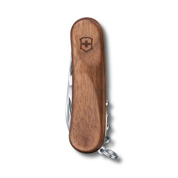 Navaja multiusos Victorinox Evolution 10 Wood cerrada – Cuchillalia.com