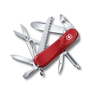 Navaja multiusos Victorinox Junior 04 con bloqueo - 15 funciones - Cuchillalia.com