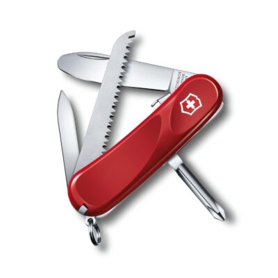 Navaja multiusos Victorinox Junior 09 con bloqueo - 8 funciones - Cuchillalia.com