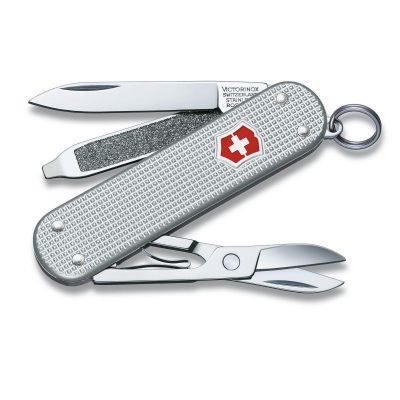 Navaja multiusos Victorinox Classic SD Alox con mango de aluminio - Cuchillalia.com