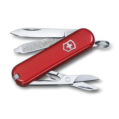 Navaja multiusos Victorinox Classic SD en rojo - Cuchillalia.com