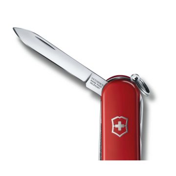 Detalle de la hoja de la navaja multiusos Victorinox Executive 81 – Cuchillalia.com