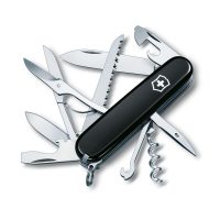 Navaja multiusos Victorinox Huntsman negra de 15 funciones - Cuchillalia.com