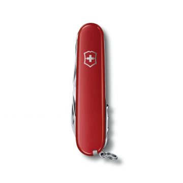 Navaja multiusos Victorinox Huntsman roja cerrada de 15 funciones – Cuchillalia.com