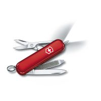 Navaja multiusos Victorinox Signature Lite, con 7 funciones (linterna y bolígrafo) - Cuchillalia.com