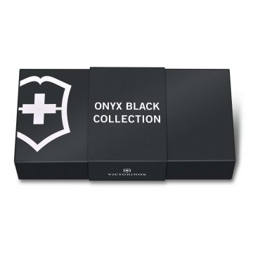 Caja regalo de la navaja multiusos Victorinox Signature Lite Onyx Black de color negro, con 9 funciones – Cuchillalia.com