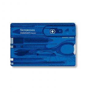 Tarjeta multiusos Victorinox Swiss Card Classic azul 0.7122.T2 - Cuchillalia.com