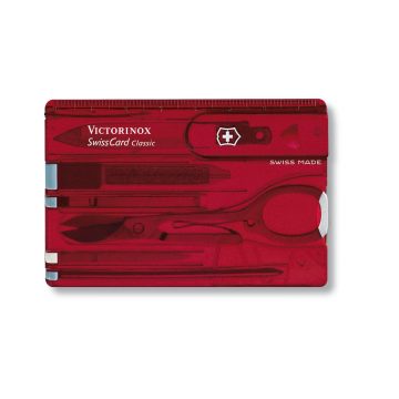 Tarjeta multiusos Victorinox Swiss Card Classic roja 0.7100.T – Cuchillalia.com