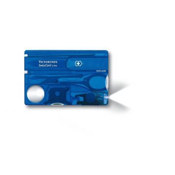 Tarjeta multiusos Victorinox Swiss Card Lite azul 0.7322.T2 – Cuchillalia.com