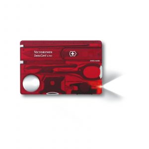 Tarjeta multiusos Victorinox Swiss Card Lite rojo 0.7300.T - Cuchillalia.com