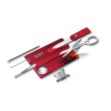 Despiece de la tarjeta multiusos Victorinox Swiss Card Lite rojo 0.7300.T – Cuchillalia.com